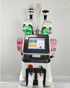 Taşınabilir Zayıflama Kriyolipolisis 360 Kavitasyon+RF Çok kollu kollokasyon tedavisi yağ 40k ile dondurularak donma büyük emme kilo kaybını azaltın