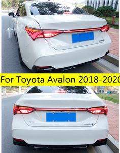 Toyota Avalon için Araba Kuyruk Işık Meclisi Çifti 18-20 Arka Işık DRL + Dönüş Sinyali + Fren + Ters LED Işıklar