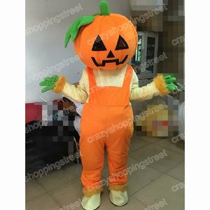 Halloween Lovely Pumpkin Mascot Costume High quality Cartoon Character Outfits Suit Adults Size Christmas Carnival Party Outdoor Outfit Advertising Suits