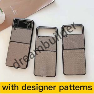 Fold Folding Screen Mobile Phone Cases For Samsung Z flop 3 2 Z Flod 1 2 3 huawei Matex2 P50 Pocket magic V Moto Razr Find N Case leather Cover With Box fdgss