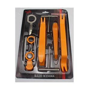 12pcs de plástico duro kits de instalação estéreo profissional de plástico hard