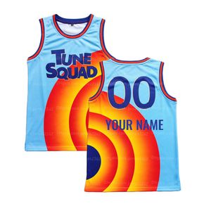 Пользовательский Space Jam 2 Tune Squad Movie Basketball Jersey Men's ED Любой имен номер персонализируйте высшее качество