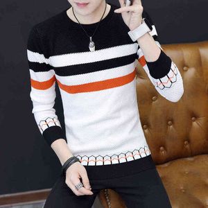 Men's Sweaters New Classic Simplicity Sweater O-neck Sweater Men Long Sleeves Grey Black Teenagers Sweaters L220730