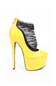 Мода-дизайнерская новая модная обувь на молнии платформы на Zip-Outs Высокие каблуки Sapatos Melissa Ladies Shoes Stiletto Heel Женские туфли для вечеринок для вечеринок