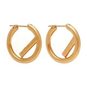 Women Designer Hoops Earrings Fashion Big Letters Hoop Earrings Brands Jewelry Luxurys Stud F Earring High Quality jj22072614