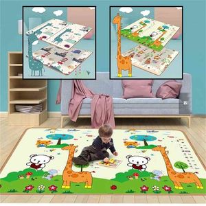 Baby Play Play Mat Xpe Puzzle Mat Educational Children's Carpet no berçário Pad Pad Kids Rapess Games Toys Soft 210402