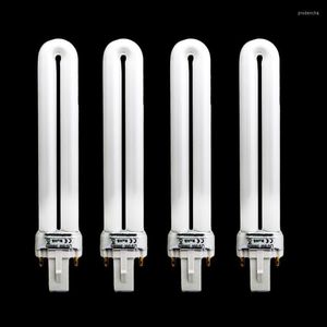 Nail Dryers 4 Pcs 9W UV Lamp Bulb Gel Machine Light Tube For Electronic Dryer Replacement Nails CO249 Prud22