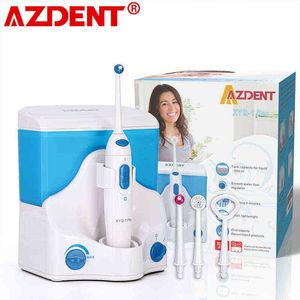 Família Azdente Irrigador Oral de Irrigador Dentário Fluxo Dentário Ortodôntico Scaler de Pulso Forte Remova Cálculos Cara Adulto Criança 220510