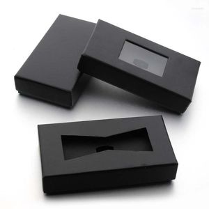 Bow Ties High Grade Tie Box Packing Special Cardboard Custom Manual Kraft Carton Gift Donn22