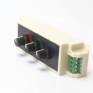 DC12V - 24V 9A Controller RGB Controller dimmer LED RGBS a 3 canali per 3528 5050 LED RGB Strip Light D2.0