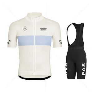 pas normal studios Bike Team Cycling Jersey set Maillot Ciclismo Breathable PNS Bicycle Short Sleeve Cycling Clothing 220601