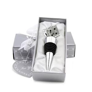 Las-Vegas Themed Crystal Dice Wine Bottle Stopper Event Party Supplies Wedding & Bridal Shower Favors Free