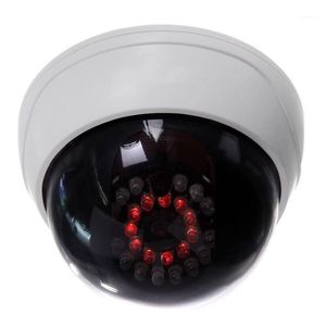 Dummy Sicherheitskuppeln großhandel-Kameras Indoor CCTV gefälschte Dummy Dome Überwachungskamera mit IR LEDs WhiteIp IPIP IP ROGE22