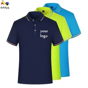 Рубашки по индивидуальному заказу, мужские и женские повседневные топы с короткими рукавами и рекламой для командной работы 220609