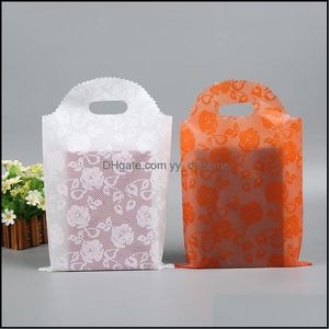 Jewelry Pouches Bags Packaging Display 35X50 Plastic Gift Thicher Pvc Colorf Clothing Shop Pouches Wholesale Ship - 0033Pack Drop Deliver