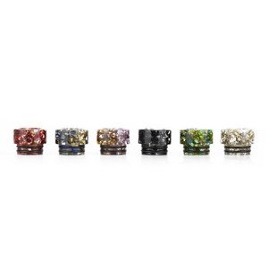 Atacado 810 Diamond Drip Tips Resin Hybrid Material Drip Tip Terno Para TFV8 TFV12 Prince IJUST 3 Kylin MINI Blitzen RTA etc