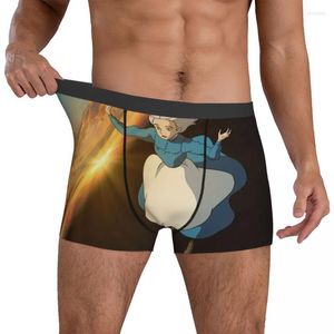 Mobras Sophie caindo de roupa íntima uivo movendo o castelo boxer personalizado masculino macar