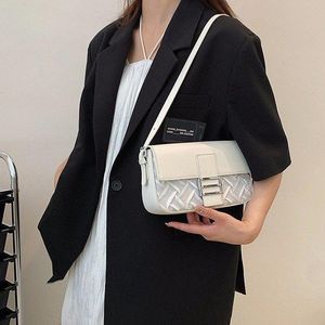 Evening Bags British Fashion Simple Small Square Bag Womens Designer Handbag 2022 High Quality PU Leather Messenger Shoulder BagEvening