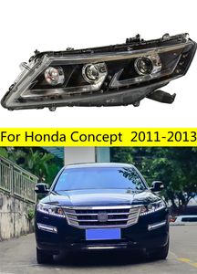 Full LED-frontlampa för Honda-koncept LED-strålkastare 2011-2013 Högstråle xenon glödlampa strålkastare drl svängsljus