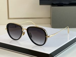 En DITA PERPLEXER Två DTS406 Topp högkvalitativa solglasögon för män Retro Luxury Brand Designer Women Solglasögon Punk Fashion Design Bestseller Eyeglasses With Box