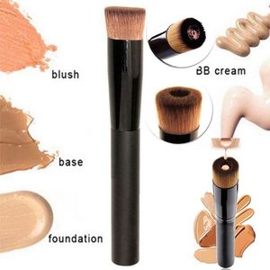 Liquid Foundation Powder Makeup Borstar Konkav Form Eyebrow Eyeshadow Brush Makeup Tools