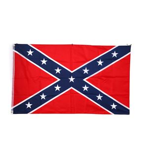 90*150см 3x5ft Конфедеративный флаг напечатано на юге военного флага Конфедеративные повстанческие флаги гражданской войны