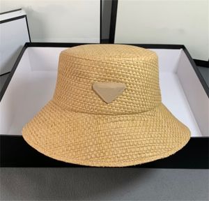 Cloches cloches kvinnor 2022 modedesigner casual breda brimhattar hinkar hattar sommarsol visir strand semester sunhat klassisk halmkasket