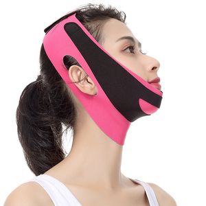 Frauen Abnehmen Kinnwangen Slim Heben Maske V Gesichtsliegende Gürtelband Band Gesichts Schönheit Werkzeug Abnehmen Bandage 035