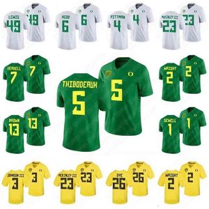 UF CEO2021-22 Jersey da faculdade do Oregon Ducks Steve Stephens iv Penei Sewell Noah Sewell Ward Johnny Johnson III 96 Haloti Ngataanthony Brown Camden