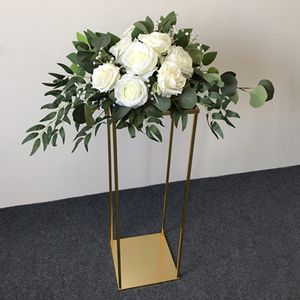 Decoration Grand Event Column metal flower Holder Plinth Dessert Table Wedding Birthday Cake Cookie Food Drink Chocolate Flowers Display Wedding 358