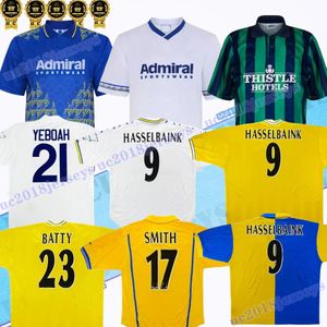 HASSELBAINK Retro Soccer Jerseys United 1972 78 89 90 91 92 93 95 96 97 98 99 00 01 02 Classic Football shirt SMITH KEWELL HOPKIN