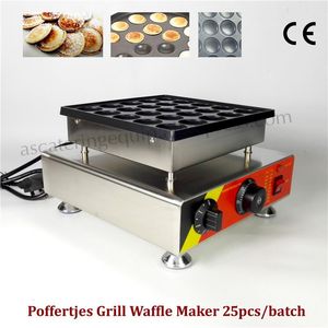 Macchina per il pane in acciaio inox antiaderente Poffertjes-Grill 25 pezzi Netherlandish Mini Pancake Maker Waffle Baker marca