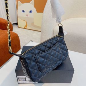 Ribbed armpit bag 5A high-end quality designer luxury fashion one-shoulder cross-body chain black minimalist banquet coin purse
