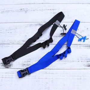 Outdoor Bags Safety Reflective Belt Waistband Elastic Adjustable Number For Walking Triathlon Cycling RidingOutdoor