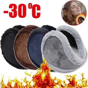 Warm verdicken Samt Muffs Winter Outdoor Radfahren Fleece Pelz Männer Frauen Abdeckung Protector Plüsch Weiche Ohrenschützer Maske 220726