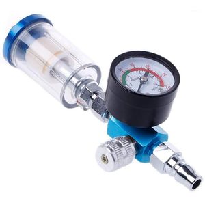 Armas de pulverização profissional regulador pneumático 1/4 de polegada de pressão de pressão com armadilha de água Combinação de separador de filtro
