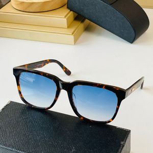 Överdimensionerad blå speglade solglasögon kvinnor SPR26 Symbol HD Logo Man Polariserade solglasögon för män stora stora ansiktsbila ram Eyewear Beach UV -skydd nyanser