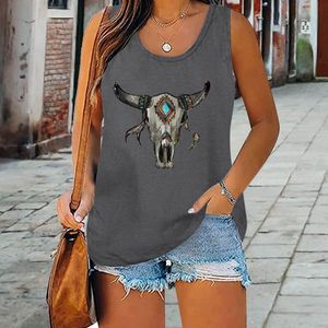 Women's Tanks & Camis Beard Tops For Women Independence Day Print Tank Summer Casual Sleeveless Vest Muscle Tee ShirtsWomen's