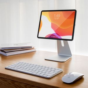 Magnetischer Desktop-Tablet-Ständer für iPad Pro 12,9 / 11 Zoll Air, universelle verstellbare Metallhalterung 220401
