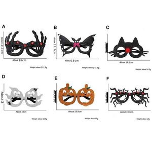 Halloween Glasses Pumpkin Spider Funny Glasses Halloween Party Photo Prop Decoration Adults Kids Party Sunglasses Christmas Gift J220708