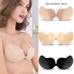 5pc Silicone Bra Bra Auto Adesivo Sem alça