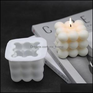 Diy Candles Mod Soy Wax Mold Aromatherapy Plaster Candle 3D Sile Hand-Made Aroma Soap Molds Drop Delivery 2021 Craft Tools Arts Crafts Gi