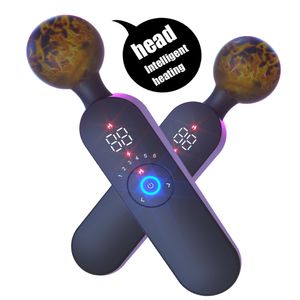 Akıllı Isıtma AV Vibratör Dijital Ekran Magic Wand G-Spot Klitoris Stimülatörü 12 Mod 6 Hızlar Kadınlar İçin Seksi Oyuncaklar Japon Oyuncak