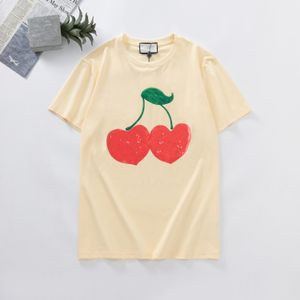 Neues Designer-T-Shirt für Herren, Sommer-Paarkleidung, hochwertige MO-Kurzarm-Klassiker, kurzärmliges Damen-Kurzarm-Luxus-Oberteil aus reiner Baumwolle für Outdoor-Trendkleidung