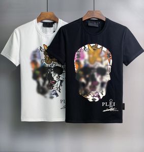 22 mäns t-shirts designer väskor lyxiga herrkläder sommar rund hals svett absorberande korta ärmar utomhus andningsbara bomull tryckta rockar tee a07