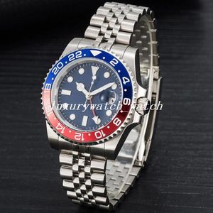 Multi-color mens Mechanical movement watches 40mm ceramic stainless steel automatic watch waterproof Sapphire super luminous