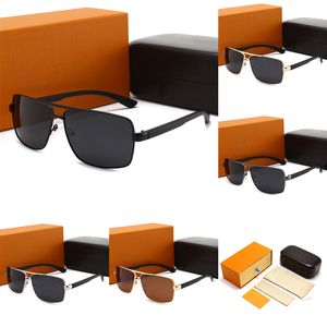 Brand Design Luxury Sunglasses for Mens 5Colors Fashion Classic UV400 High Quality Summer Outdoor Driving Beach Leisure