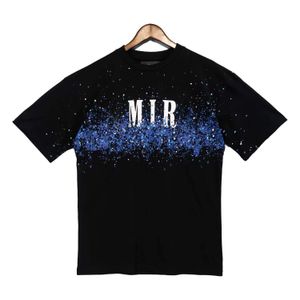 A1114 Letter irts Print Colorful Brand Men Short-sleeved T-shirt Designer Outfits Tee Shirt Homme Spring O-neck Tshirt