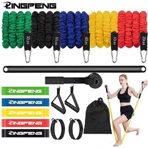 Resistance Band Elastic Band Strength Training Rod Set Resistance Fitness Equipment Exercise Band Gym Home Exercise Equipment 220618