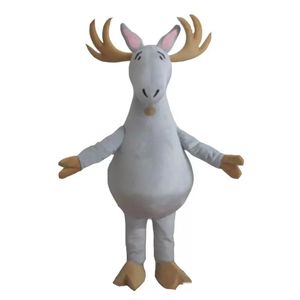 2022 Factory direct sale Grey Deer Costume Outfits Adult Size Cartoon Mascot costume For Carnival Festival Commercial Dress